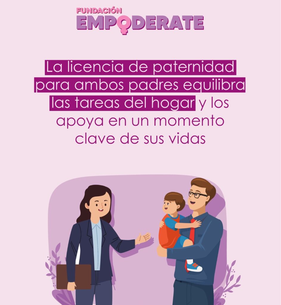 La licencia de paternidad tanto para hombres como para mujeres.